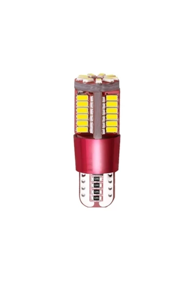 gürlerotoaksesuar Canbus T10 Led Ampul 4 Adet Park Led Plaka Led Tavan Led 57 Ledli Beyaz Renk