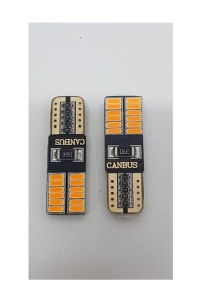 MB TUNİNG 24 Ledli Turuncu Park Ampulu Canbus'lı T10 Turuncu Park Ampulu ürün görseli