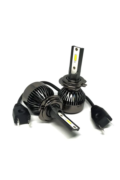 Inwells H7 Yeni Nesil Metal Turbo Led Xenon Ampul Seti 10000 Lümen