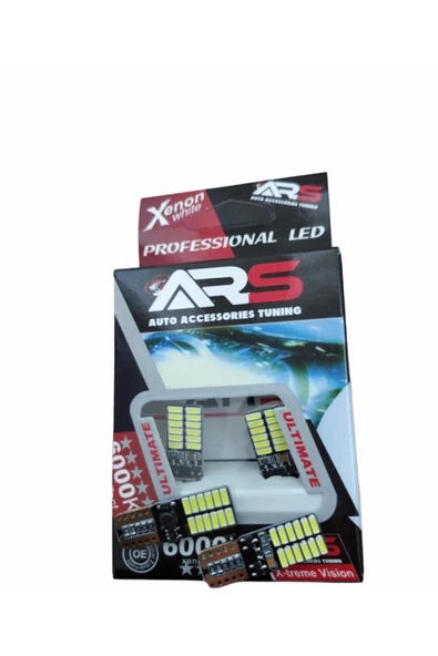 ARSVİSİON T10 Led Dipsiz W5w Canbus 24 Ledli Beyaz Park-plaka Ampul 2 Adet - 3