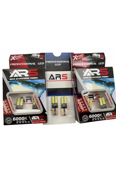 ARSVİSİON T10 Led Dipsiz W5w Canbus 24 Ledli Beyaz Park-plaka Ampul 2 Adet - 4