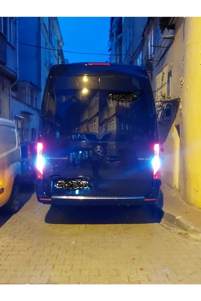 etiketgüleroto Minibüs Geri Vites Lambası Ledli Mercekli 12w - 2