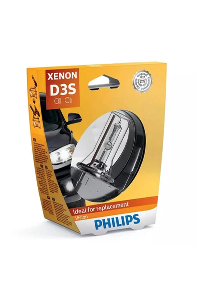 Philips Xenon D3s Zenon Ampul 4400k - 42403vıs1