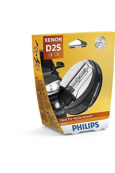 Philips D2s Xenon Ampul 4600 K 85v 35w 2 Adet ürün görseli