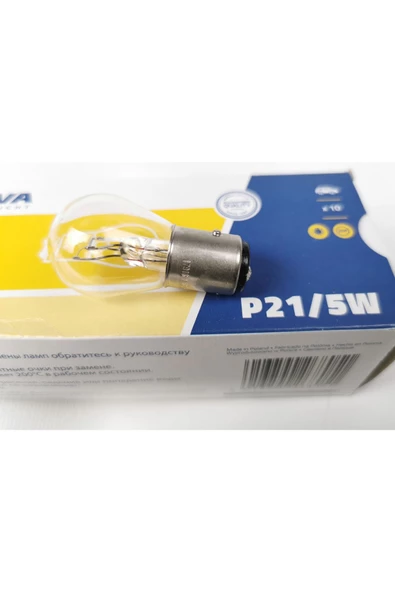 Narva 17916 12V (1016) 21/5W Park Stop Ampulü Çift Duylu 10 Adet ürün görseli