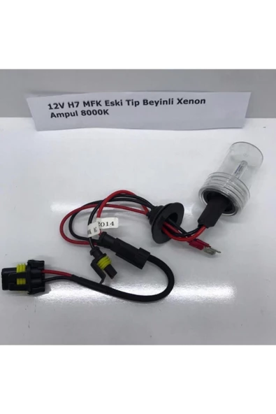 Mfk 12v H7 Eski Tip Beyinli Xenon Ampul 8000k - 3
