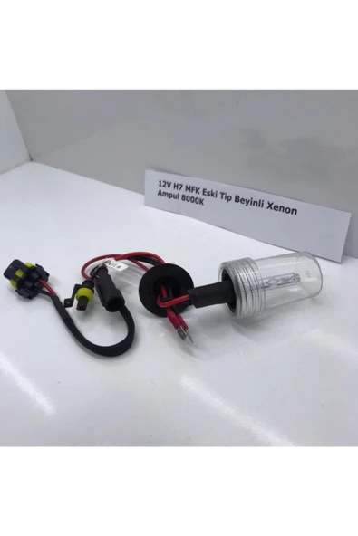 Mfk 12v H7 Eski Tip Beyinli Xenon Ampul 8000k - 2