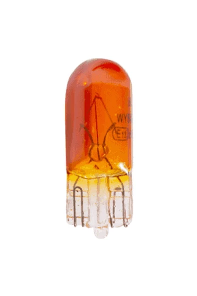 İncirOTO 12v T10 W5w Dipsiz Park Gösterge Ampulü 10 Adet Turuncu Dipsiz Park Ampulu Turuncu Uyumlu - Resim 2