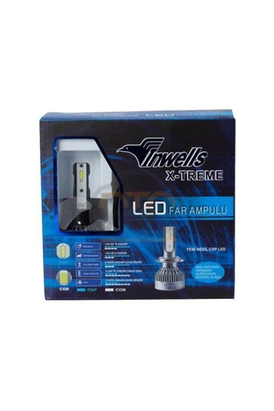 Oto Türk Inwells X-treme Led Xenon (zenon) H4 6000k 8000lm