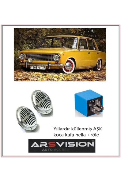 ARSVİSİON AUTO ACCESSORIES Hella Korna Süpertone 4 Lü Set 12 Volt Kromm 13 Cm - 2