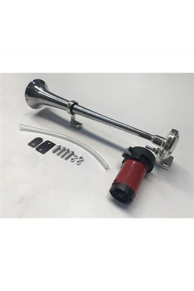 ARSVİSİON AUTO ACCESSORIES Marine Korna 12v Kendinden Motorlu Krom Havalı Korna - 2