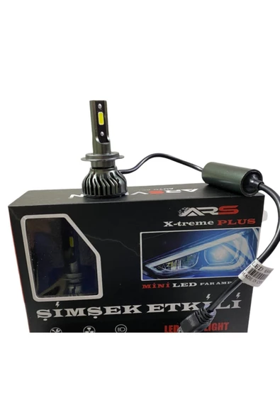 ARSVİSİON Mini slim Şimşek Led Xenon 9000lm 6000k  H11 Uyumlu