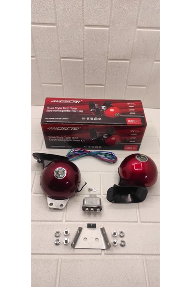 Oscar Çat Çat Korna 2'li Set 12v Araç Korna