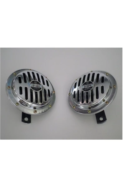 Carub Korna 12v Süper Ton 13cm Set Krom Uyumlu ürün görseli