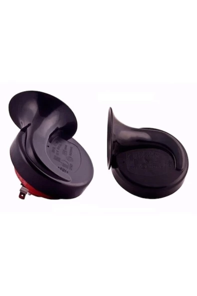Seger 12 Volt Dadat Korna Tek Fişli Ikili Takım Salyangoz Korna - Resim 2