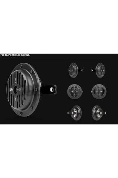 Seger 70e Supersonıc(superton) Korna 12v 390/320hz 118db - Resim 2