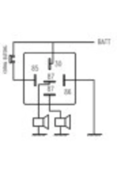 Inwells (on Adet) Mini Role 12v, 5 Uçlu, 40 A, Far, Korna, Fan, Lpg Rolesi ( 011010) - 2