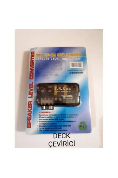Deck Tsk Td-22 Amfi Çevirici Anfi Tetikleyicili Konvertör - 3