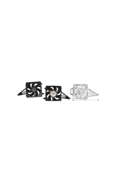 Dodo FAN MOTORU 12V DOĞAN ŞAHİN KARTAL SLX SOKETLİ TİP 69402294 DODO RFM1600