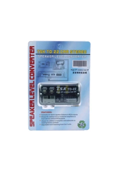 Deck Tsk Td-22 Amfi Çevirici Anfi Tetikleyicili Konvertör - 2