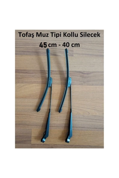 Inwells Iyi Kalite Rbw Doğan Şahin Tofaş Slx Muz Tip Kollu Silecek 2 Adet - 1