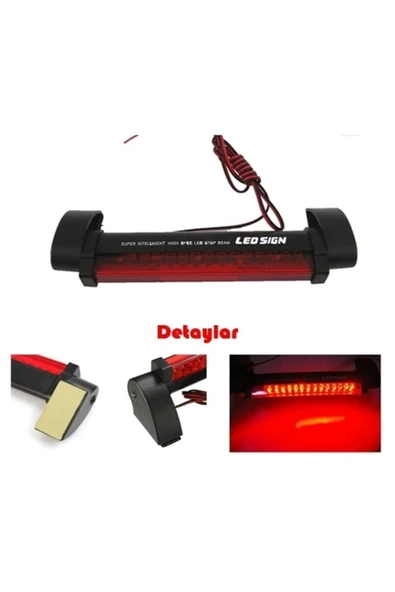BTM OTOMOTİV Araç Cam Içi 3.stop Lambası Pmx 32 Ledli - 2
