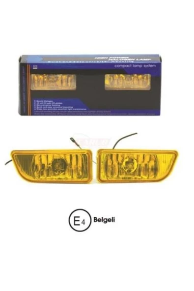 Carub 12v Sis Lambası Ampullü (SARI CAM) Toyota Corolla 1993-1998 (E BELGELİ)
