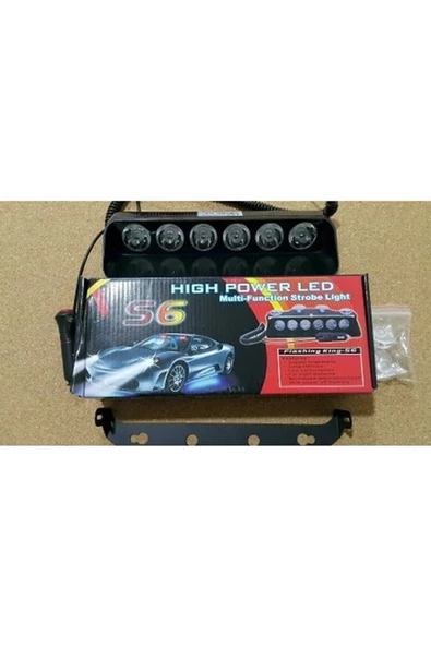 Otoaction S6 Çakar Vantuzlu Çakmaklık Girişli 10 Modlu Profesyonel Çakar S6 Çakar