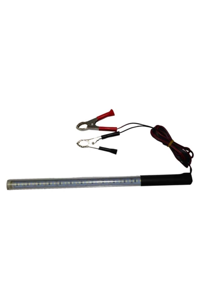 Light Seyyar Led Lamba 12v Mıknatıslı Maşalı Florasan Tip - 2