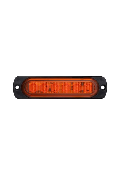FORMPLAS 6 Ledli Mercekli Çakar Lamba Sarı 12-24v