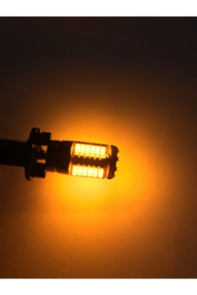 BsElektronik Turuncu Led Süper Parlak T10 57smd Led Canbus Özellikli - 3