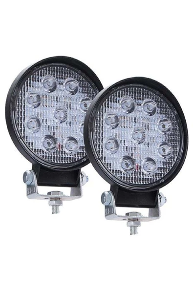 ARSVİSİON AUTO ACCESSORIES 2 Adet 9 Led Off Road Sis Farı