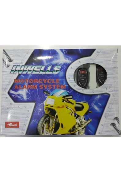 Inwells Motosiklet Alarmı K Tipi