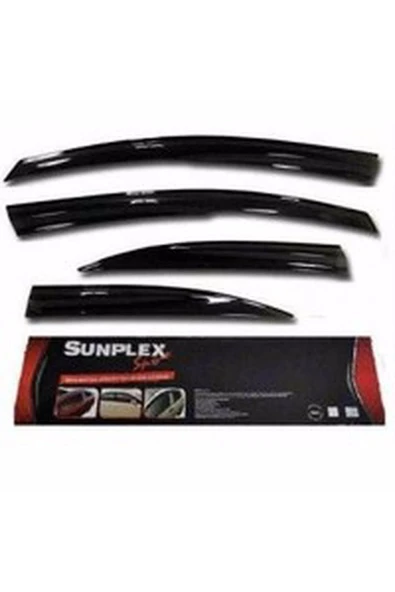 SUNPLEX Peugeot 301 Mugen Sport Style Cam Rüzgarlığı Ön Arka Takım 4'lü