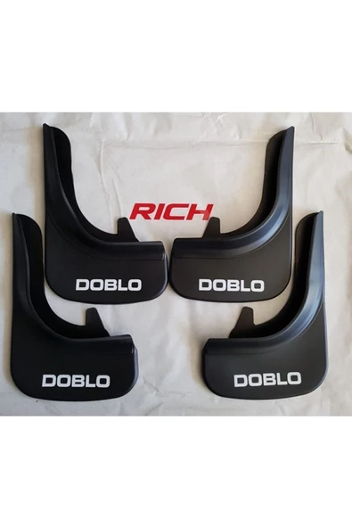 Rich Fıat Doblo Paçalık Çamurluk Tozluk 4 Lü Set - 2