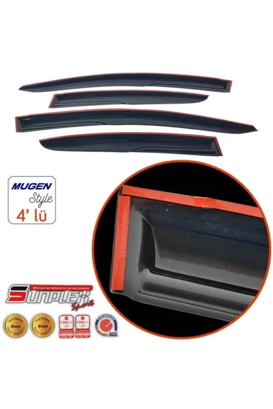 SUNPLEX Ford Focus 1 Cam Rüzgarlığı 4,lü 1999-2004 Arası  Marka Sps95 - 2