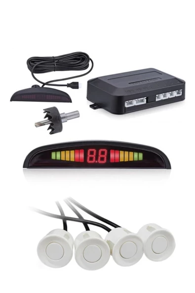 OEM Ford Tourneo Courierpark Sensör- Göstergeli Ses Ikazlı Beyaz