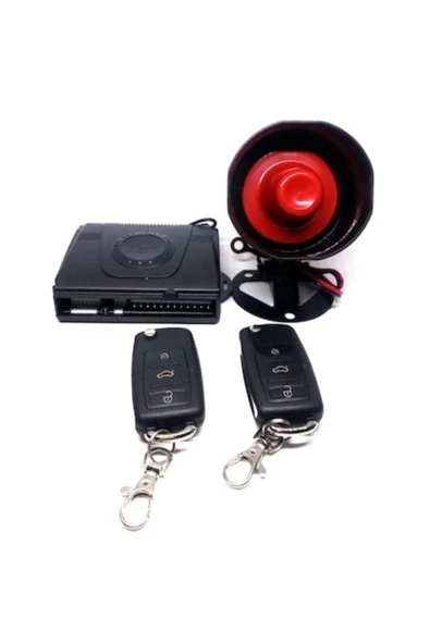 ARSVİSİON AUTO ACCESSORIES 12v Oto Alarm Sistemi Sustalı Kumandalı