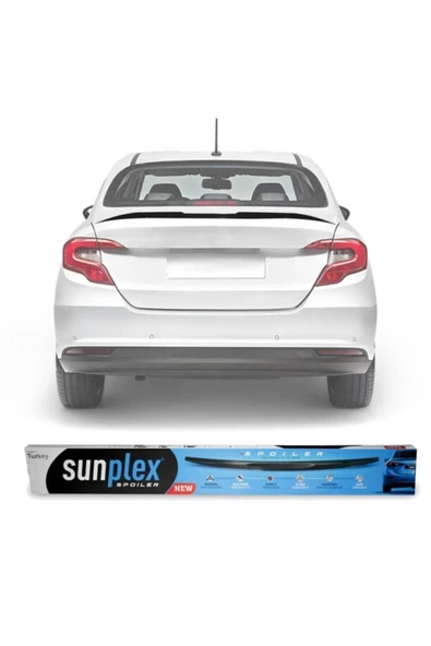 SUNPLEX Fiat Egea Sedan Bagaj Üstü Piano Black Spoiler