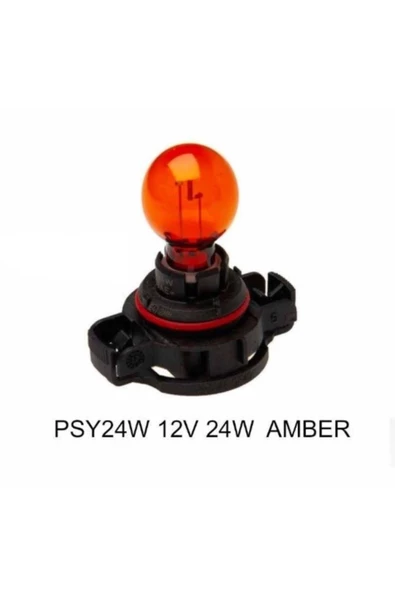 Light Ayna Sinyal Gündüz Farı Soketli Ampul Psy24w 12v 24w Turuncu - 3