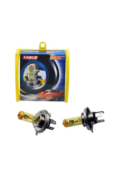 Carub Ampül Süper Sarı Işık H4 12v 100-90w