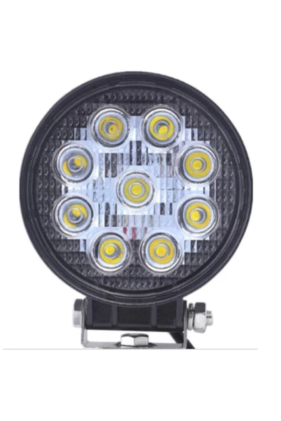 RBZ 9 Led Yuvarlak Off Road Sis Farı Sis Lambası Çalışma Lambası Projektör
