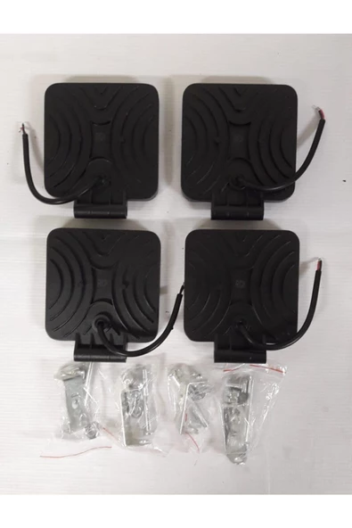 Kgn 4 Adet Off Road Sis Farı Sis Lambası 9 Led Kare Su Geçirmez - 2