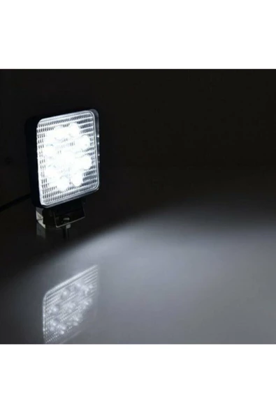 ARS 9 Led Kare Sis Çalışma Lambası 12/24 V - 2