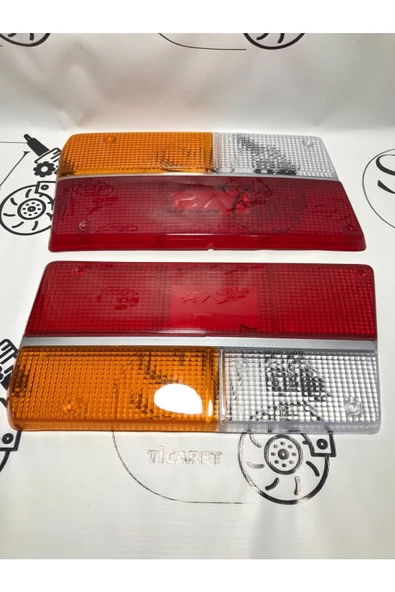 PLEKSAN Renault R12 Tx Toros Arka Far Sağ Ve Sol Stop Lambası Camı Takım - 2