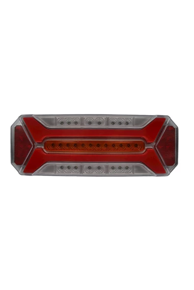 ÇERAY Yeni Star Neon Led Stop Lambası Kayar Sinyalli Kamyon-tır-Dorse-karavan-kamyonet 12x24 Volt 1 ADET - 3
