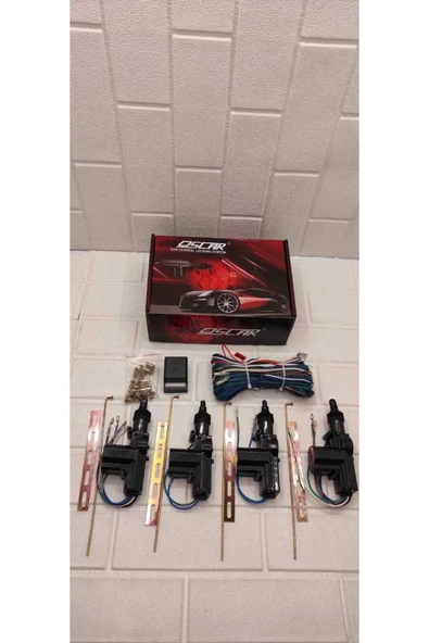 Oscar Merkezi Kilit Set 4 Motorlu (kumandasız)