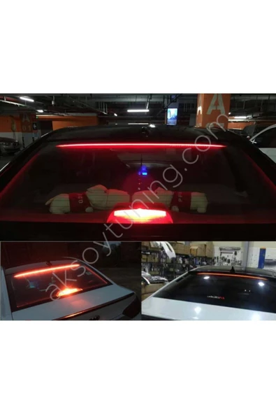 PMX Araç Cam Içi Harici Stop Lambası 32 Ledli Üniversal 12 Volt - 2