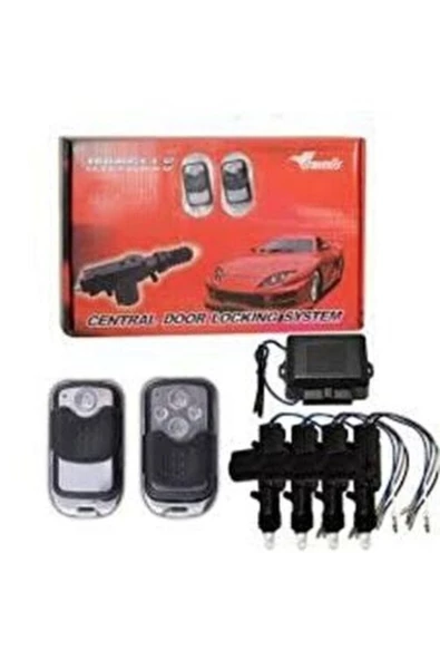 ARSVİSİON AUTO ACCESSORIES 12v Uzaktan Kumandalı Çift Kumanda Merkezi Kilit Sistemi