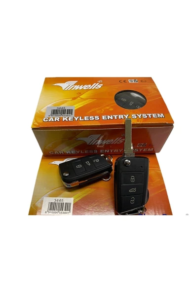 ARSVİSİON AUTO ACCESSORIES Vw Yeni Model Açma Kapama Sustalı Kumanda 12v ürün görseli